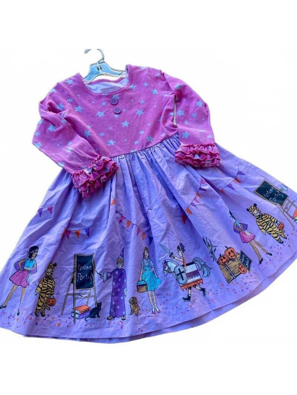 Eleanor Rose Halloween Party School Dress Size 6-7